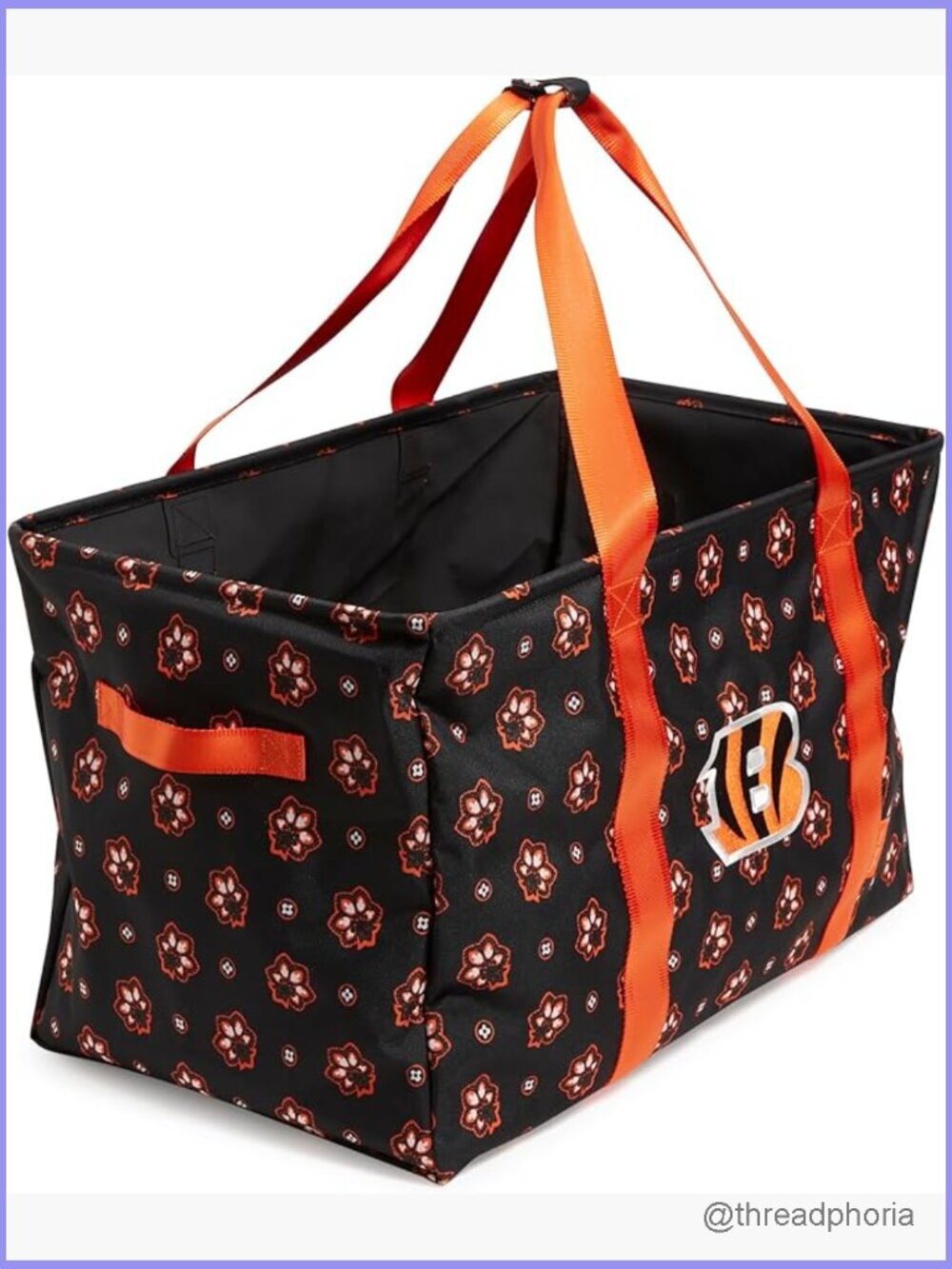 Large Recycled Lighten Up Reactive Car Tote with Pockets